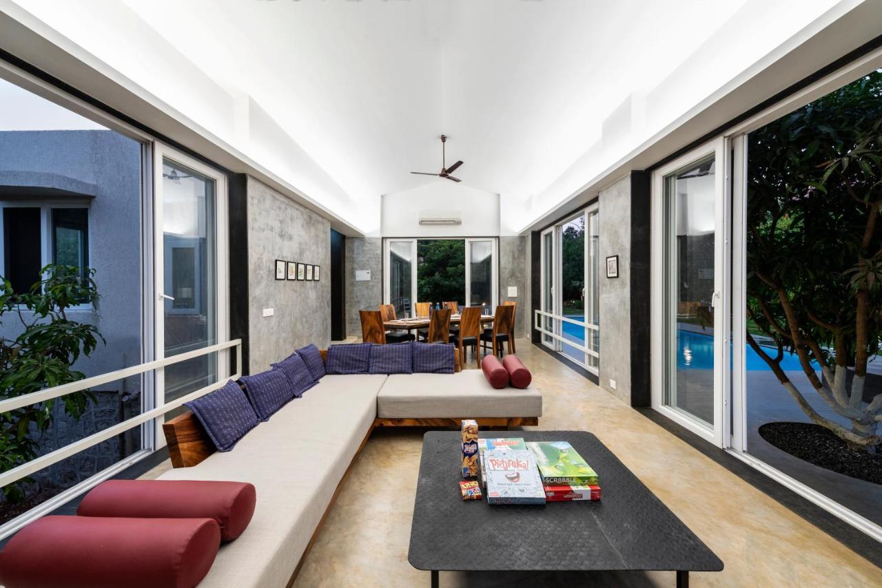 Saffronstays Casa Manga, Karjat - Pet-Friendly Pool Villa Near Nd'S Film World And Saltt Zewnętrze zdjęcie